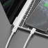 DUDAO L6X kabel USB-C – Lightning, PD 20 W, 1 m, bijeli