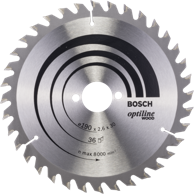 BOSCH List za kružnu pilu OP WO H 190x30 36T