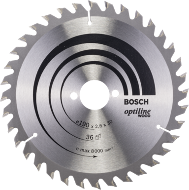 BOSCH List za kružnu pilu OP WO H 190x30 36T