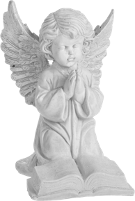Umjetno cvijeće aranžman anđeo nad knjigom VP006
