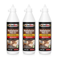 ISOLBAU Ljepilo za drvo PRO D3, 3 x 750 ml