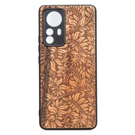 BEWOOD Drvena maskica za Xiaomi 12T Pro, lišće jabuka