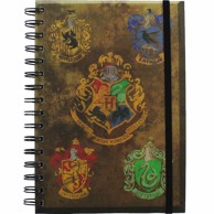PYRAMID Bilježnica harry potter hogwarts crest a5
