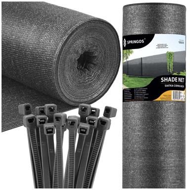 SPRINGOS Mreža za sjenu 1,5x25 m, 65 gsm