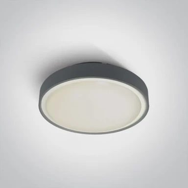 Plafonjera, LED, 24W, 230V, IP65, DM67280AN/AN/W, antracit