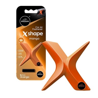 AROMA CAR Osvježivač zraka X Shape Mango