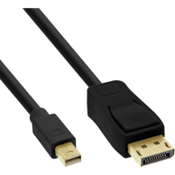 INLINE Mini DisplayPort kabel 17131S, 1 m, crni
