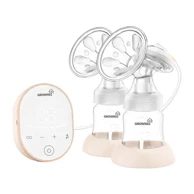 GROWNSY Dvostruka električna izdajalica za mlijeko Double Breast Pump, roza