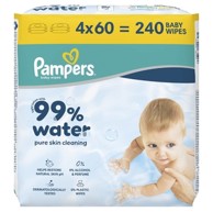 PAMPERS Vlažne maramice, Aqua, 240 kom