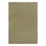 FLAIR RUGS Kaki zeleni ručno rađen vunen tepih 200x290 cm Mesmerise Sage 