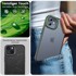 Maskica za Apple iPhone 11 otporna na udarce, prozirna crna/zelena