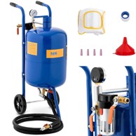 MSW Mobilna sifonska pjeskarica, 40 l, 60–125 psi