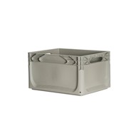 EUROBOX Plastična kutija za alat KUTIJA 40x30x22 cm, siva