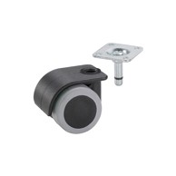 DORNER HELMER Okretni kotač s pločicom 35mm 38x38 mm