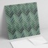 COLORAY Samoljepive PVC pločice s 3D uzorkom riblje kosti, 50 x 50 cm, 4 kom.