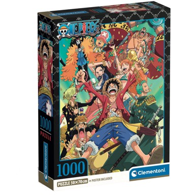 CLEMENTONI Puzzle One Piece, 1000 dijelova