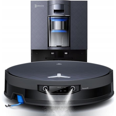 ECOVACS Robotski usisavač DEEBOT X12 OmniCyclone, 0,25 l, crni