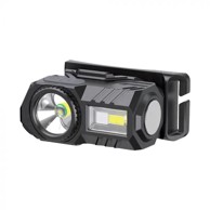 Naglavna punjiva LED svjetiljka 3W, 190lm, RGB, IP43