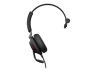 JABRA Slušalice Evolve2 40 MS, crne, on-ear, Mono