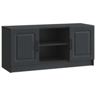 TV ormarić, 102 x 34,5 x 47 cm, konstruirano drvo, crna