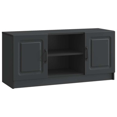 TV ormarić, 102 x 34,5 x 47 cm, konstruirano drvo, crna