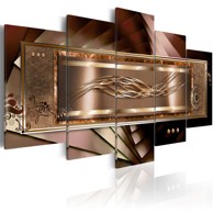 Slika Golden gentleness 100x50