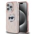 KARL LAGERFELD Futrola Choupette Monogram za Apple iPhone 14 Pro Max, roza
