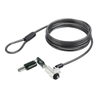STARTECH Kabelska brava NBLWK-LAPTOP-LOCK, 2 m, crna