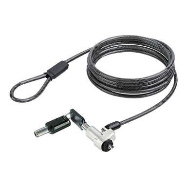 STARTECH Kabelska brava NBLWK-LAPTOP-LOCK, 2 m, crna