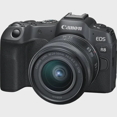 CANON Kamera EOS R8 + RF 24-50mm, full frame, 24.2 MP, 4K video, Wi-Fi