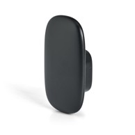  MIACARA Crna zidna kuka od hrastovine Gemma Oak Black