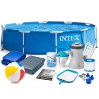 INTEX Okvirni bazen 305x76 cm, 15u1, plavi