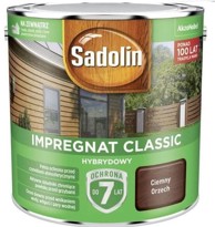 SADOLIN Classic Hybrid Impregnacija za drvo 5SACH.OWC2.5, tamni orah, 2,5 l