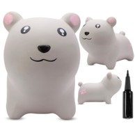 Hrčak za skakanje, 55cm, sivi