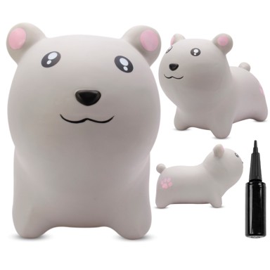 Hrčak za skakanje, 55cm, sivi