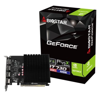 BIOSTAR Grafička kartica NVIDIA GeForce GT 730, 4 GB, GDDR3