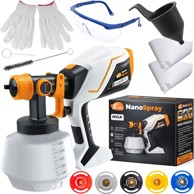 ROSFIX Nanospray HVLP električni pištolj za bojenje, 1000 W, 1200 ml