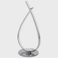 Stolna lampa Roncade, LED 14W, alu/krom, bijela