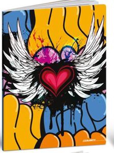 BLASETTI Bilježnica Scuola Teen Girl, A4 kvadratići, 20 listova, meki uvez