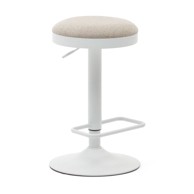 KAVE HOME Bež barske stolice u setu podesive visine 2 kom (visine sjedala 53,5 cm) Zaib 