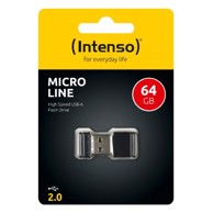 INTENSO USB stick 2.0 Flash Drive Micro Line, 64 GB