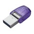 KINGSTON USB memorija DataTraveler microDuo 3C, USB 3.2, Gen 1, 128 GB, plava