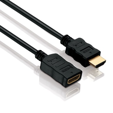 PURELINK Produžni kabel HDMI, muški na ženski, Ethernet, Basic, duljina 1,5 m
