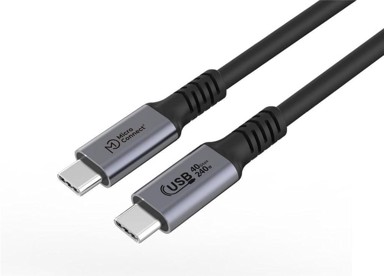 USB4 kabel, USB-C, Gen 3x2, brzina 40 Gbps, snaga 240 W, duljina 3 m