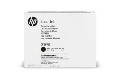 HP Originalni toner 87JC CF287JC, LaserJet Enterprise M501, M506, M527, kompatibilno s CF287X, crna