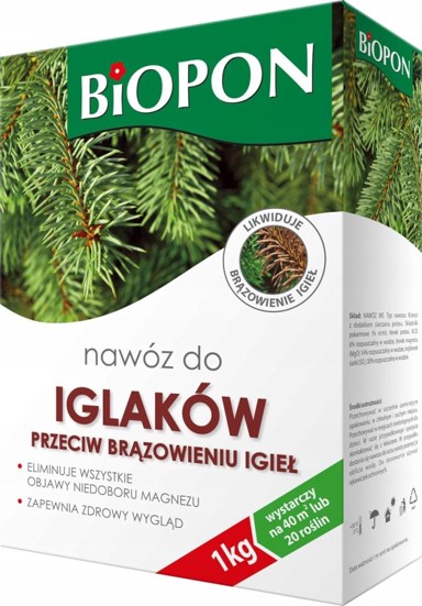 BROS Gnojivo za četinjače protiv smeđenja iglica 1 kg