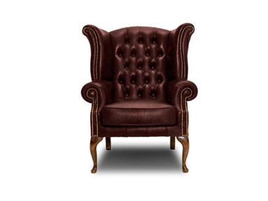 CHESTERFIELD Fotelja Plainwing, 1-sjedište, Cloudy Red