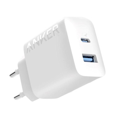 ANKER Punjač 312, 20W, 1x USB-A + 1x USB-C, bijeli