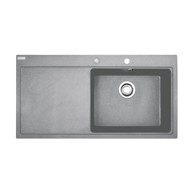 FRANKE Sudoper Mythos MTG 611, lijevi, kameno sivi