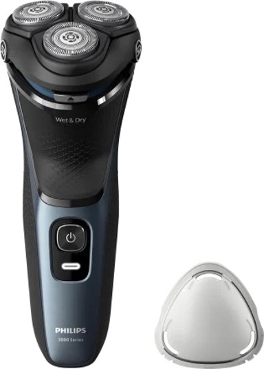 PHILIPS Aparat za brijanje S3144/00, bežična uporaba, za mokro i suho brijanje, crni
